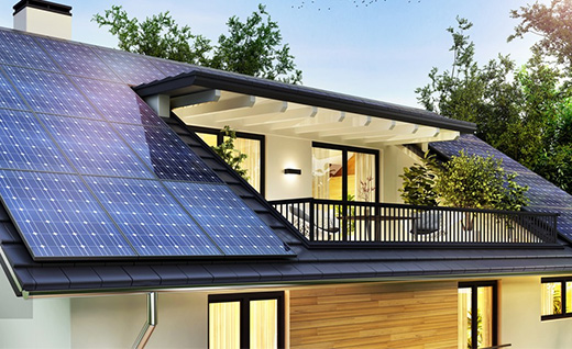 朗特住宅ESS应用方案---南宁某别墅建筑光伏一体化项目